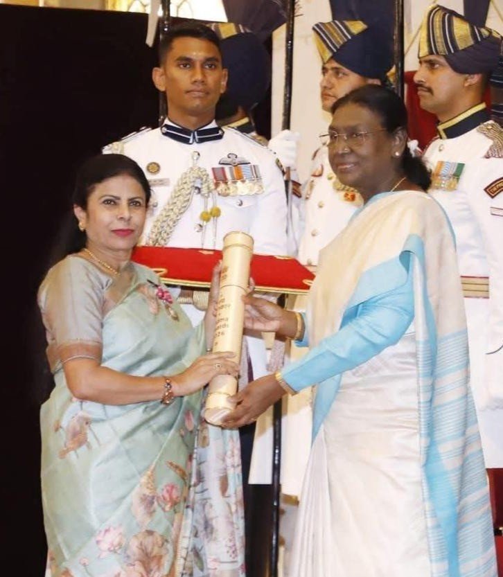 Tripti Mukherjee, Padma Shri Awardee and Kantha Stitch Artist